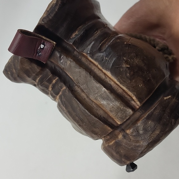 European wooden hobo/folk art boot - Picture 6 of 9